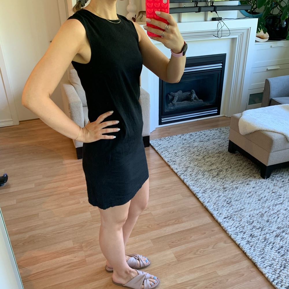 Theory black dress
